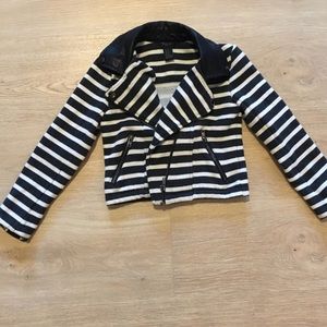 Moto jacket for young girl